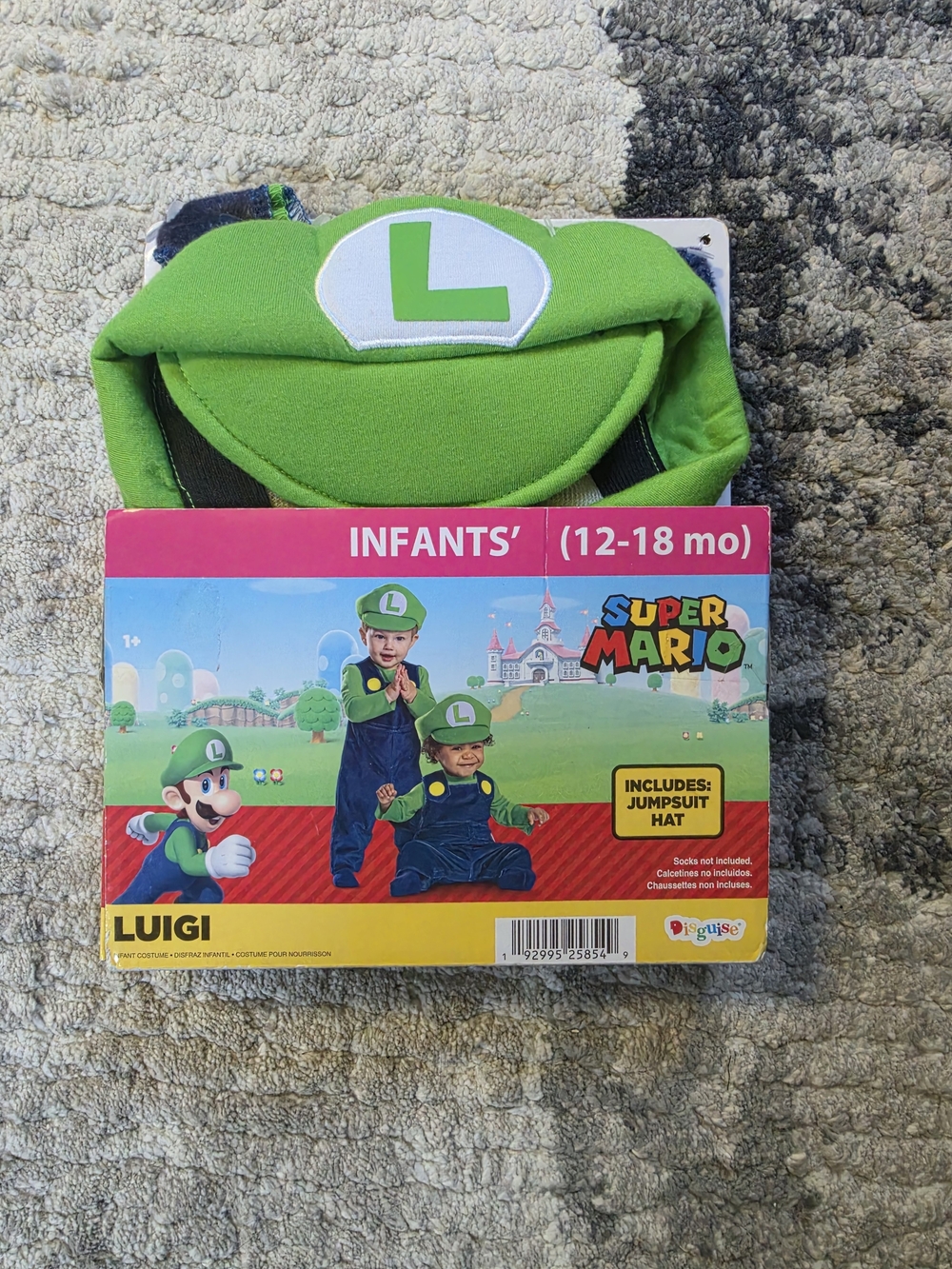 Nintendo Luigi Infant Costume